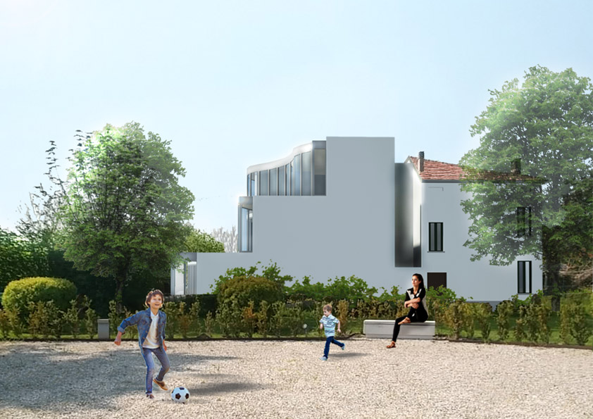 Private villa extension